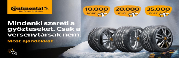 Continental 4 évszakos gumi akció