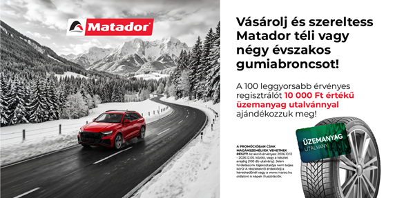 Matador téli gumi akció